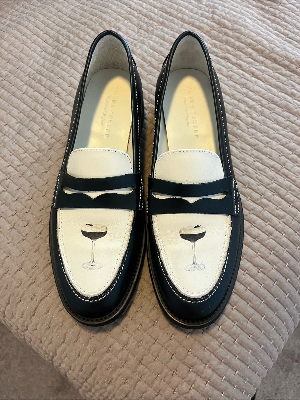 Duke + Dexter Espresso Martini Loafer EUC size 9 Women/ 7 Men
